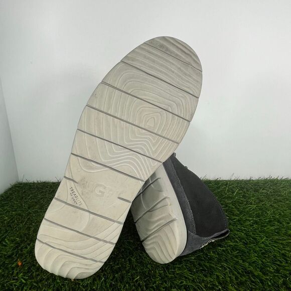 UGG Chukka Boots Men Size 10.5 Freamon Waterproof Shoes Blue Suede - Picture 7 of 7